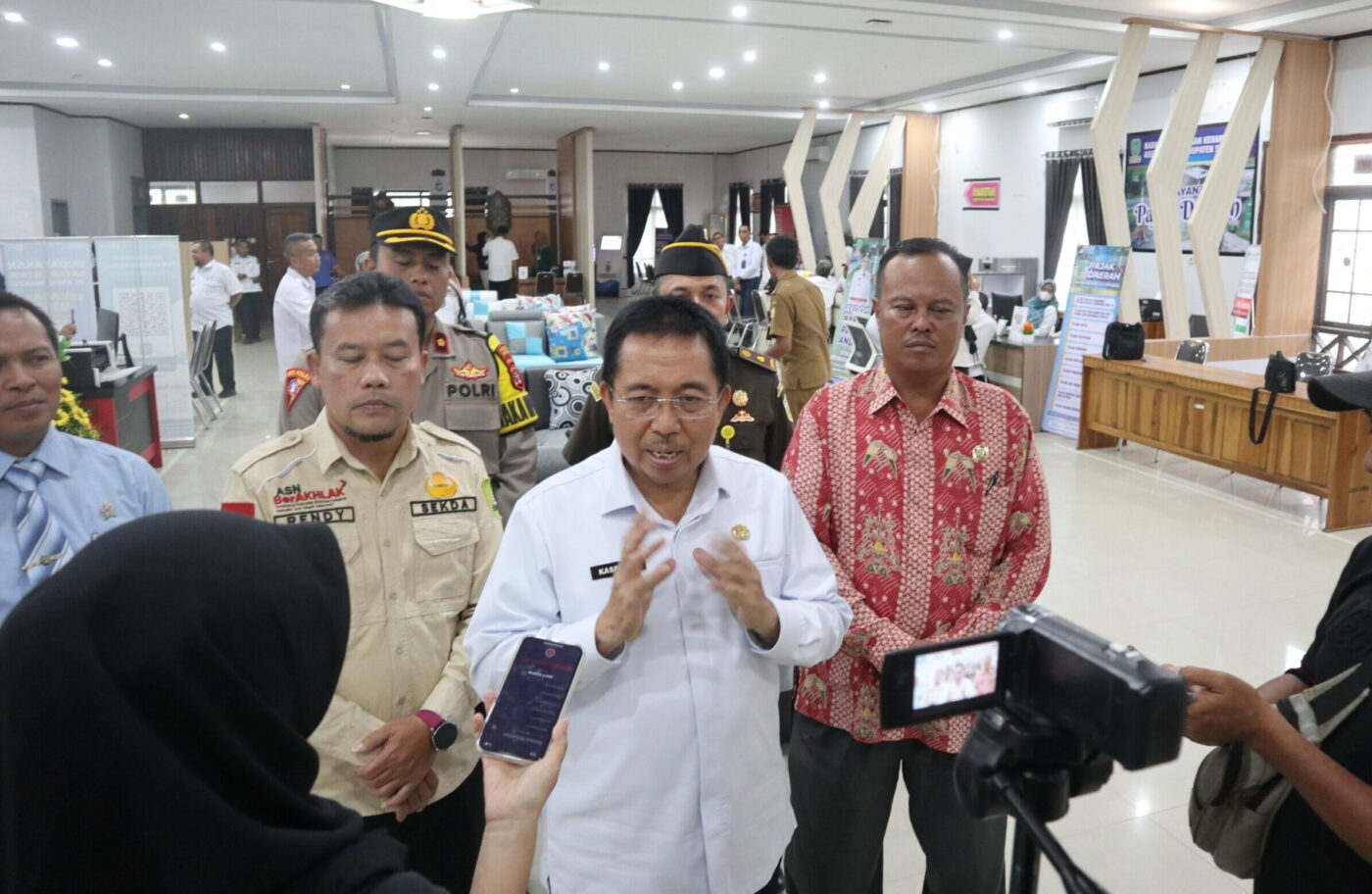 Resmikan Mall Pelayanan Publik, Pj Bupati Kaspinor: Permudah Akses Bagi Masyarakat