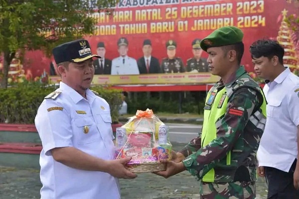 Tinjau Posko Pengaman Nataru, Saiful: Semoga Tetap Aman dan Kondusif