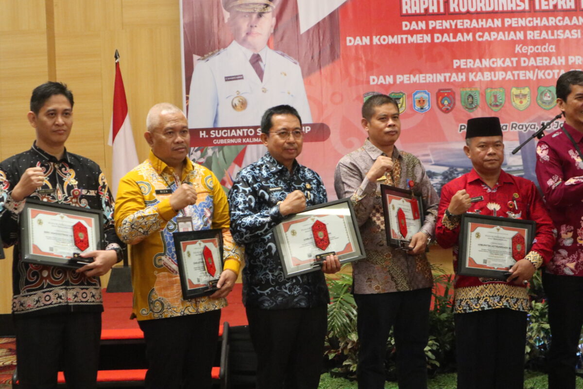 Pemkab Sukamara Berhasil Raih Juara Pertama di 2 Kategori pada Rapat TEPRA Pemprov Kalteng