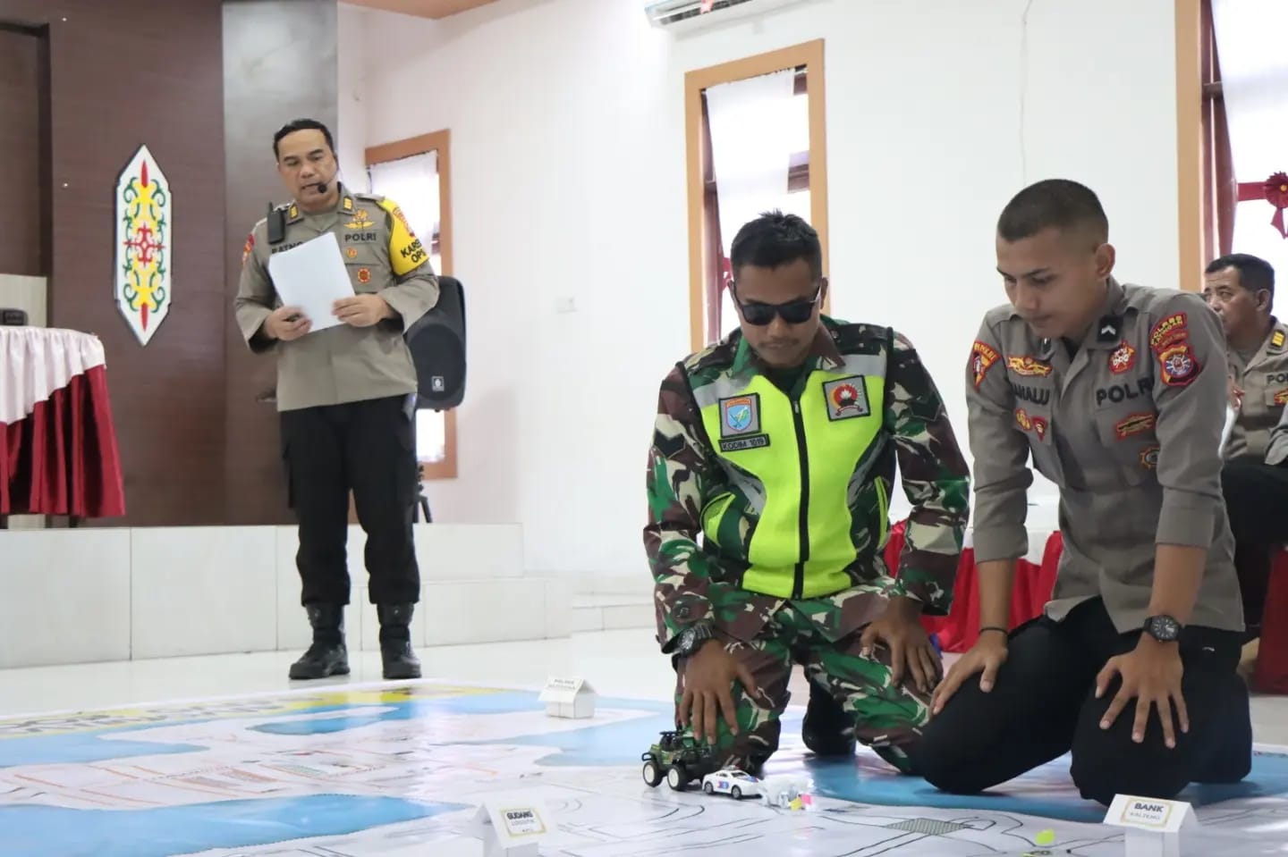 Ratusan Personel Kodim 1019 Katingan dan Polres Katingan Siap Diterjunkan untuk Amankan Pemilu