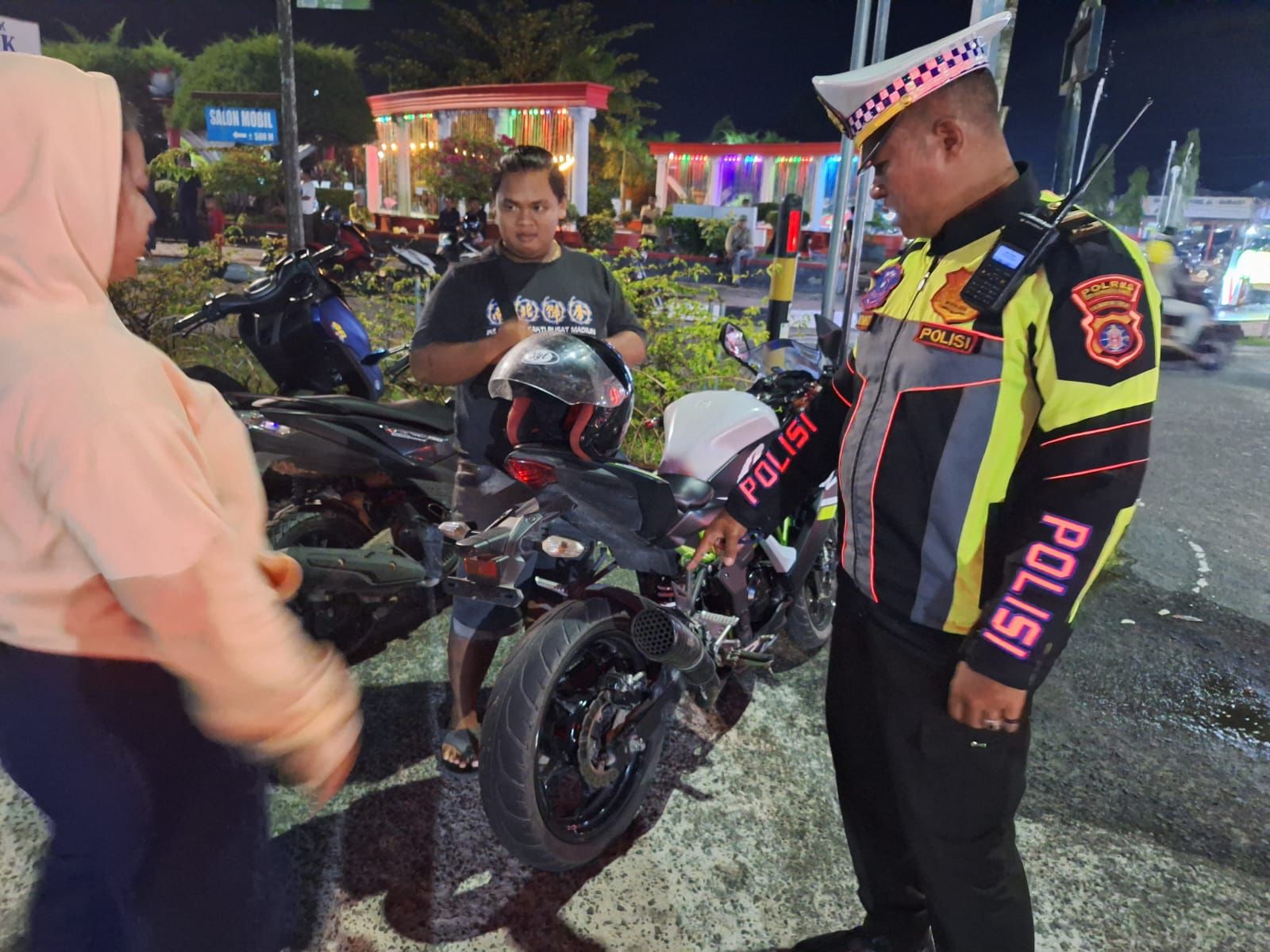 Polisi Kobar Terus Gelar Razia Knalpot Bising