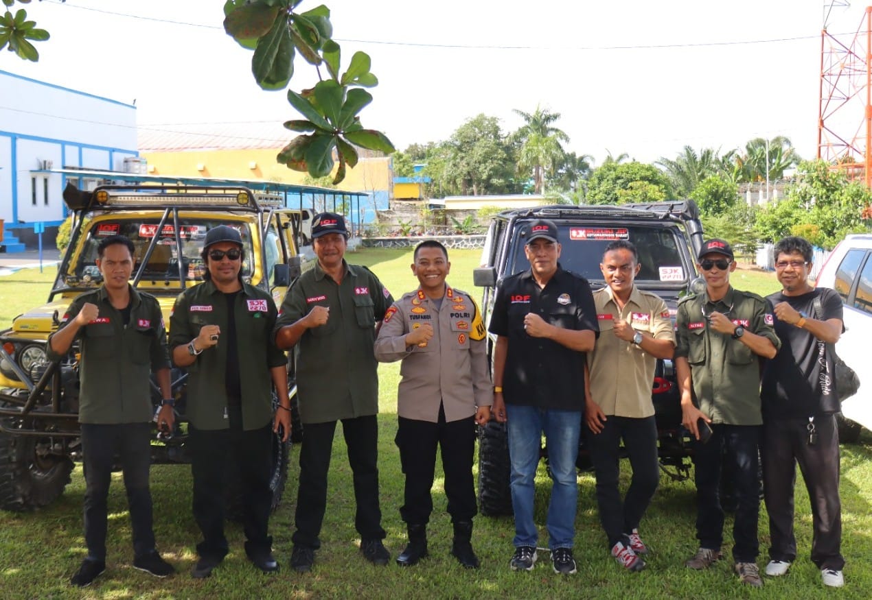 Gandeng Suzuki Jeep Kobar, Kapolres Kobar: jadi Pelopor Keselamatan