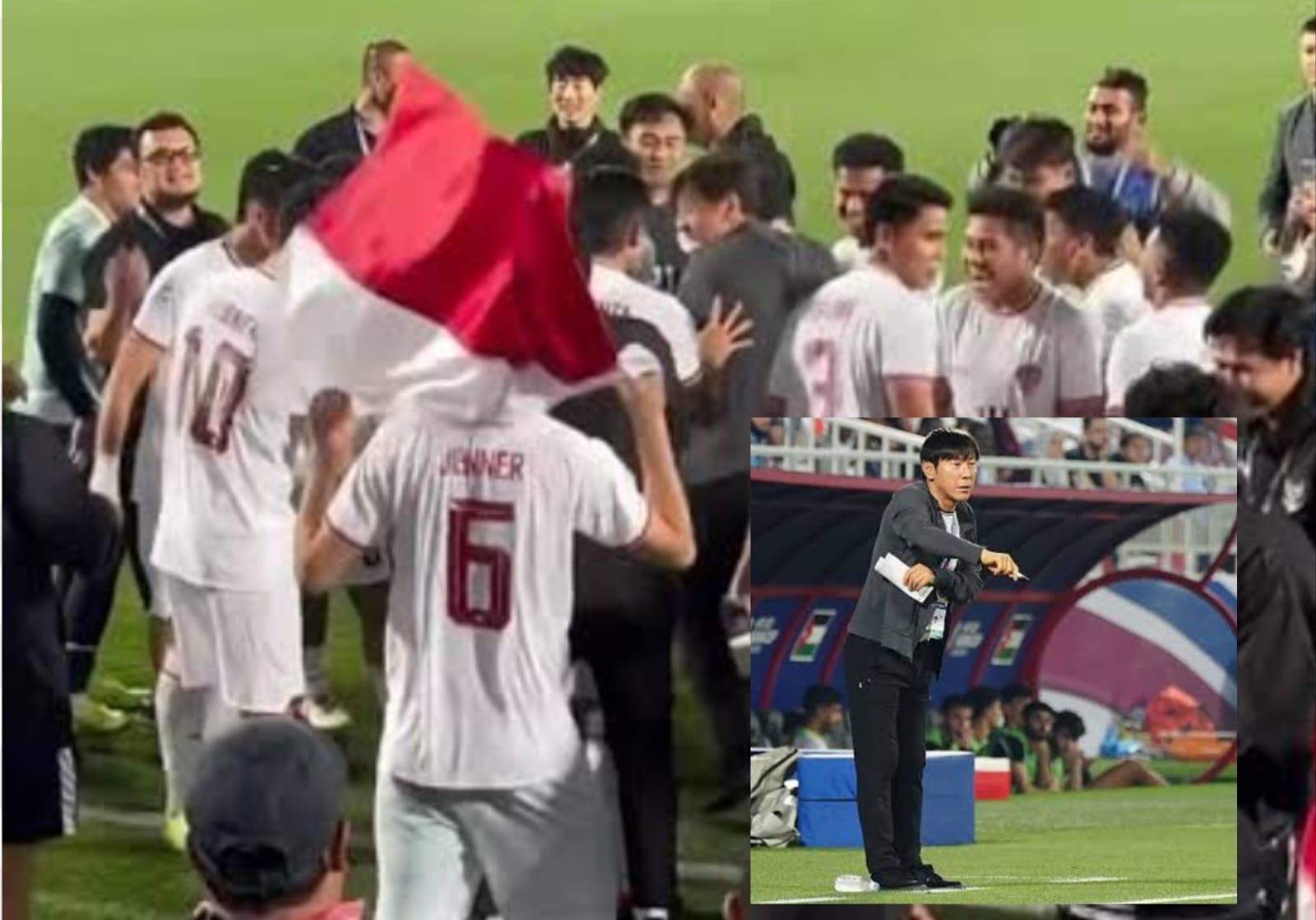 Dukung Perjuangan Timnas, KPU Kobar Gelar Nobar Timnas Indonesia U-23 Vs Uzbekistan di Babak Semi Final