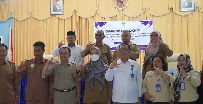 Pemkab Sukamara Gelar Bimtek PPID dan Sp4n Lapor