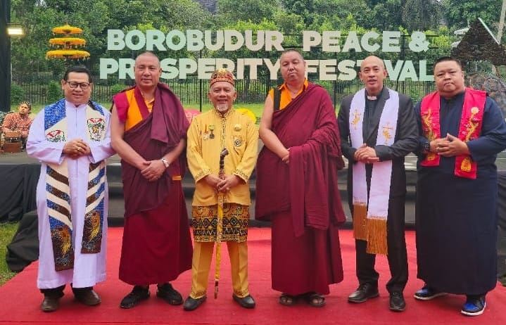 Gusti Kadran Hadiri Borobudur Peace dan Prosperity Festival