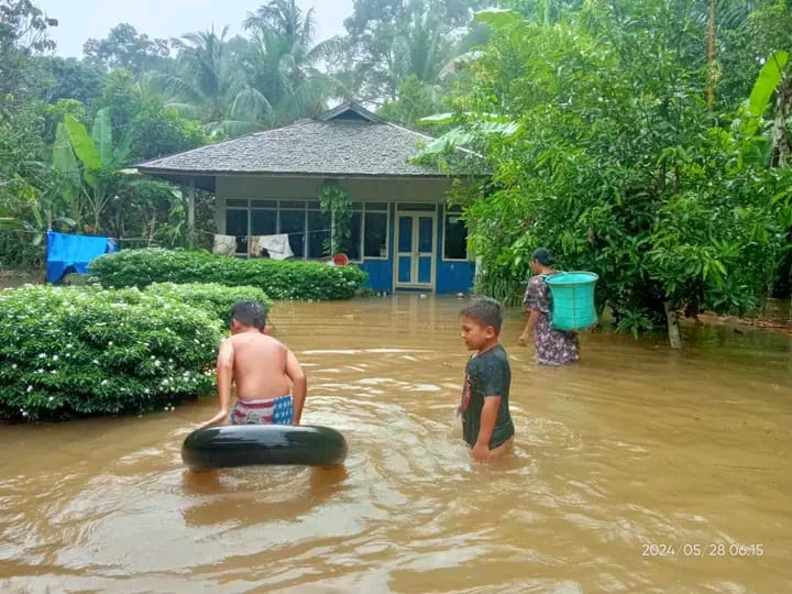 Dewan Imbau Orang Tua Perhatikan Anak di Tengah Banjir