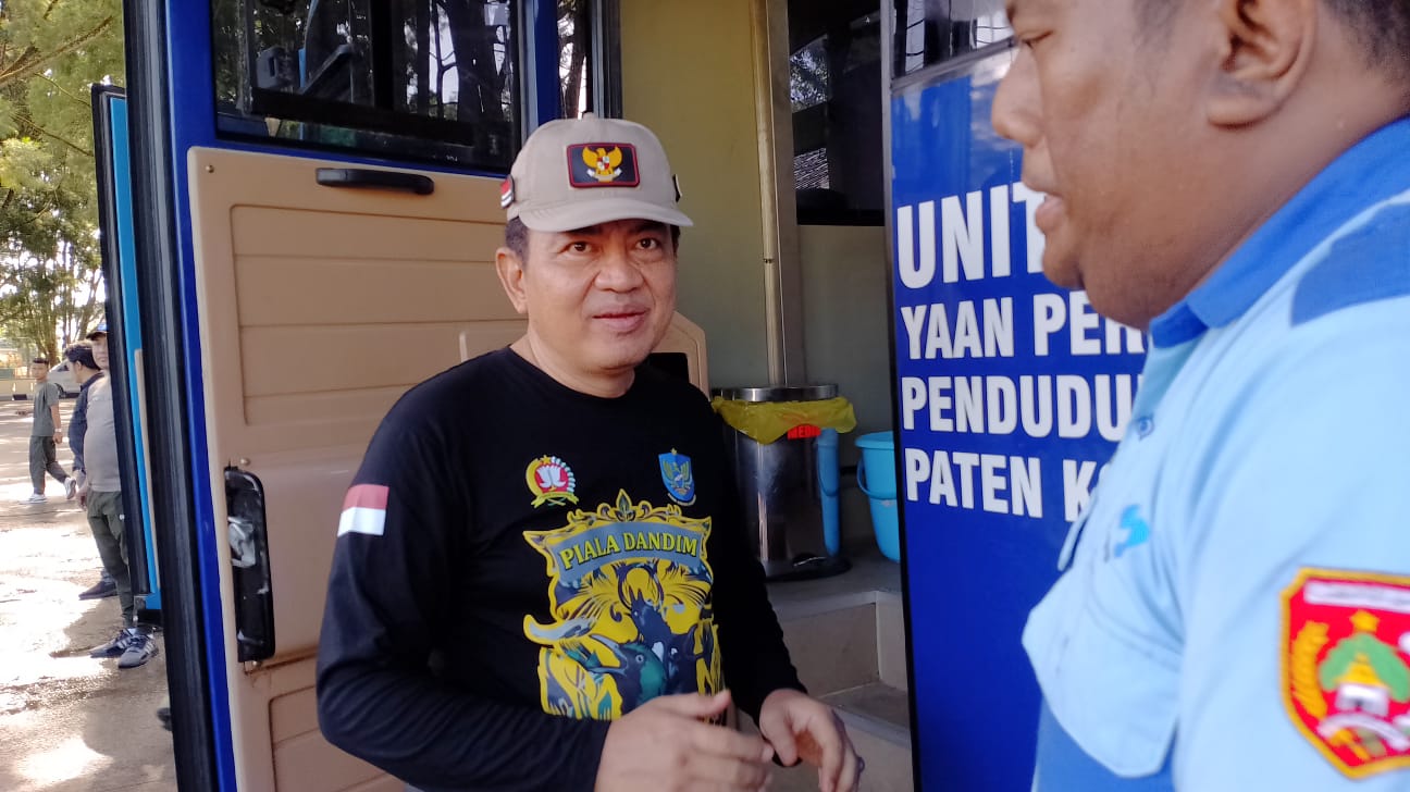 Pj Bupati Kobar Pastikan Mobil Pelayanan Toilet Keliling Tetap Bersih