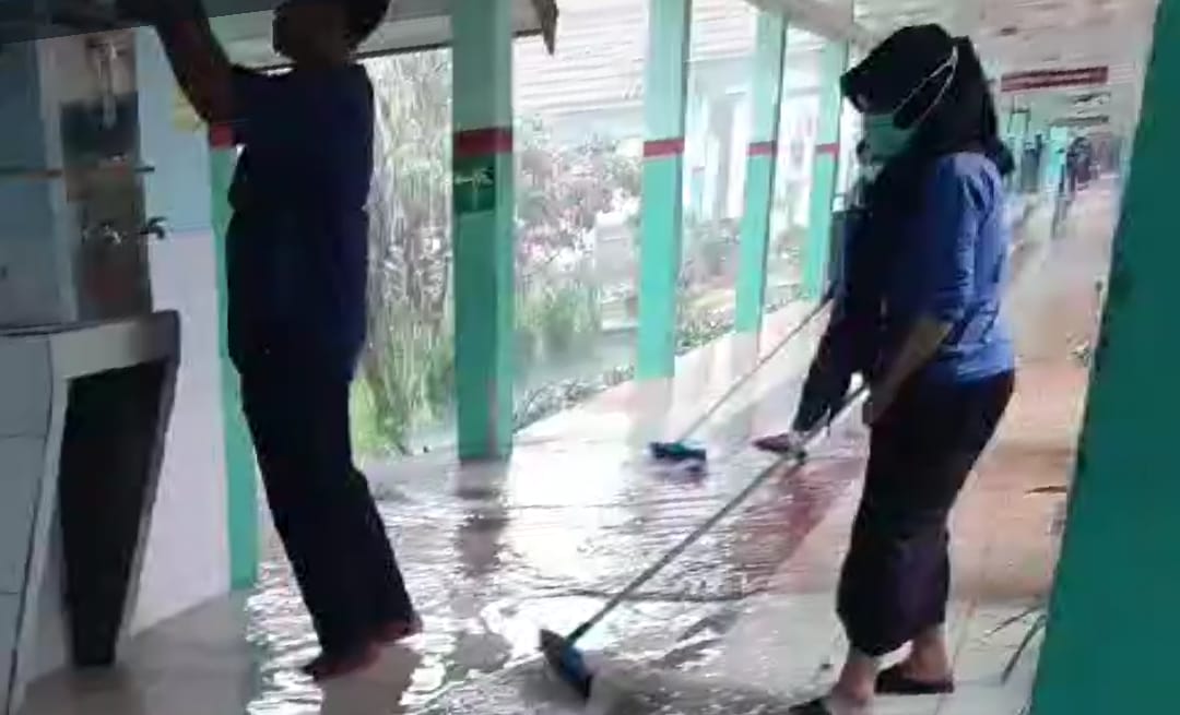 Pertama Kali RSUD Sultan Imanuddin Pangkalan Bun Terendam Banjir