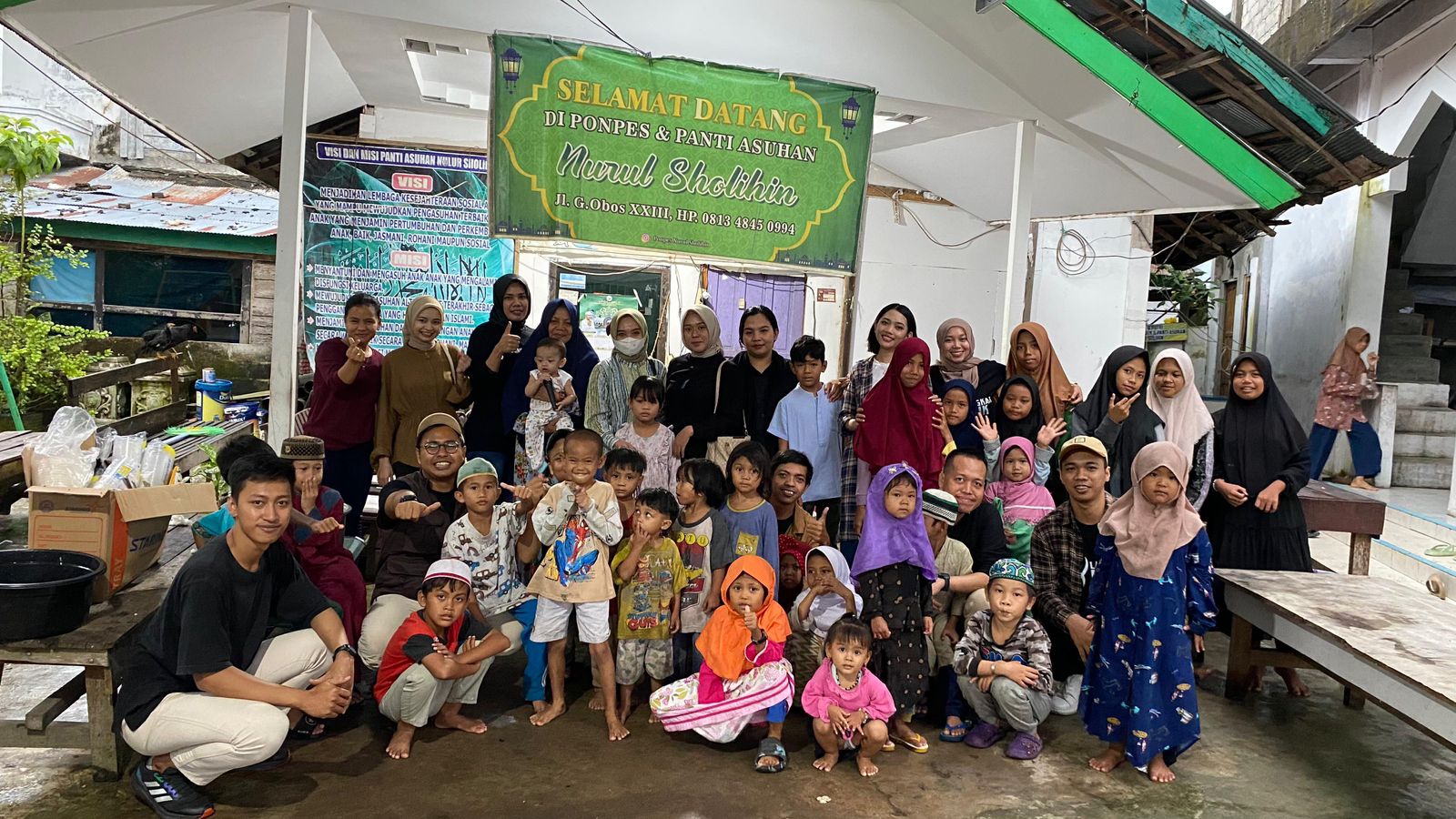 Gerakan “Langkah Baik” Berbagi Kebahagiaan dengan Anak-anak Panti Asuhan di Palangka Raya