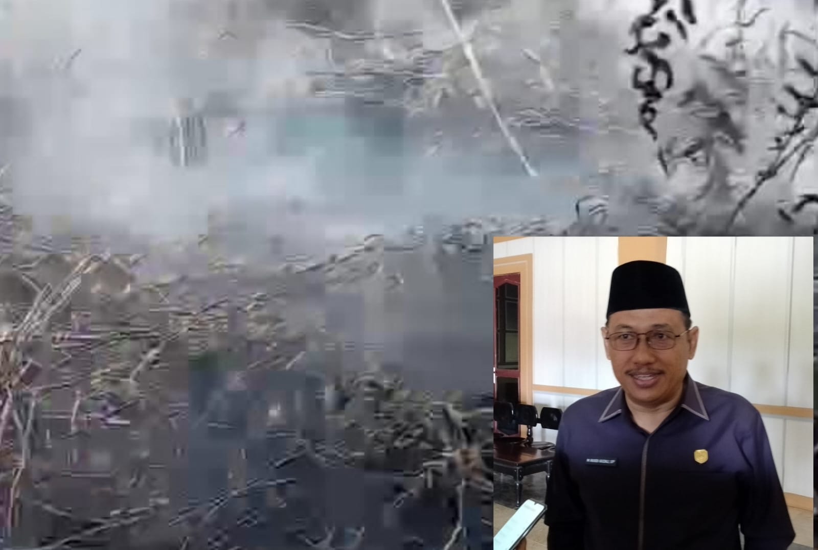 Ketua DPRD Kobar: Jangan Bakar Lahan Sembarangan, Karhutla di Desa Kubu jadi Pengingat