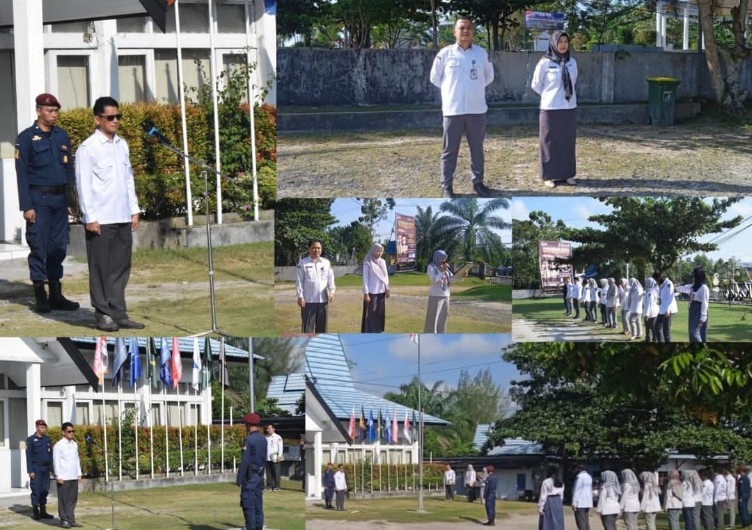 KPU Kobar Gelar Apel Rutin, Tegaskan Komitmen Jelang Pemilu