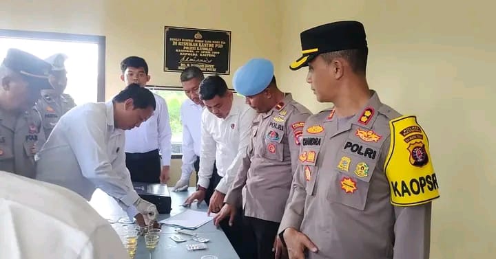 Polres Katingan Lakukan Tes Urine Dadakan ke Personel, Ini Hasilnya