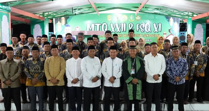 Pj Bupati Rendy Lesmana Buka MTQ dan FSQ Tingkat Kabupaten Sukamara 2024