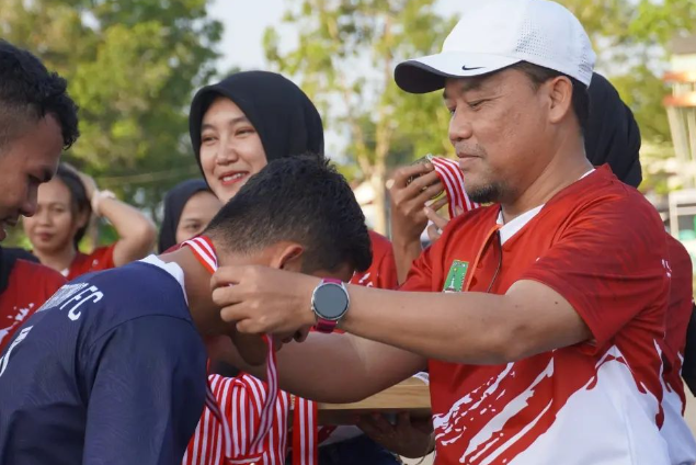 Rendy Lesmana Hadiri Penutupan Bupati Cup Sukamara 2024