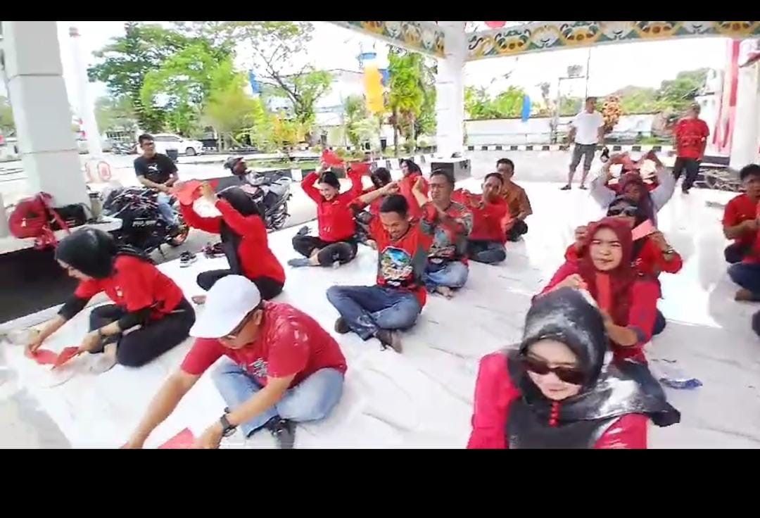 Peserta Agustusan Antusias Ikuti Lomba di Setwan Kotim