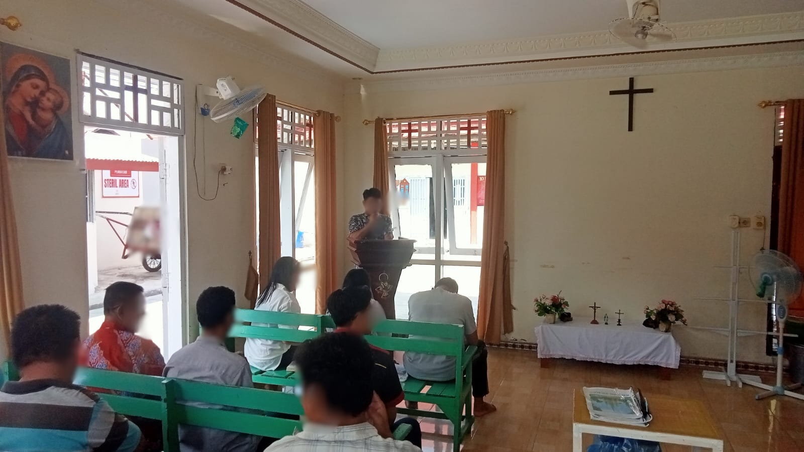 Lapas Sampit Dukung Kebutuhan Spiritual WBP Melalui Ibadah Mingguan