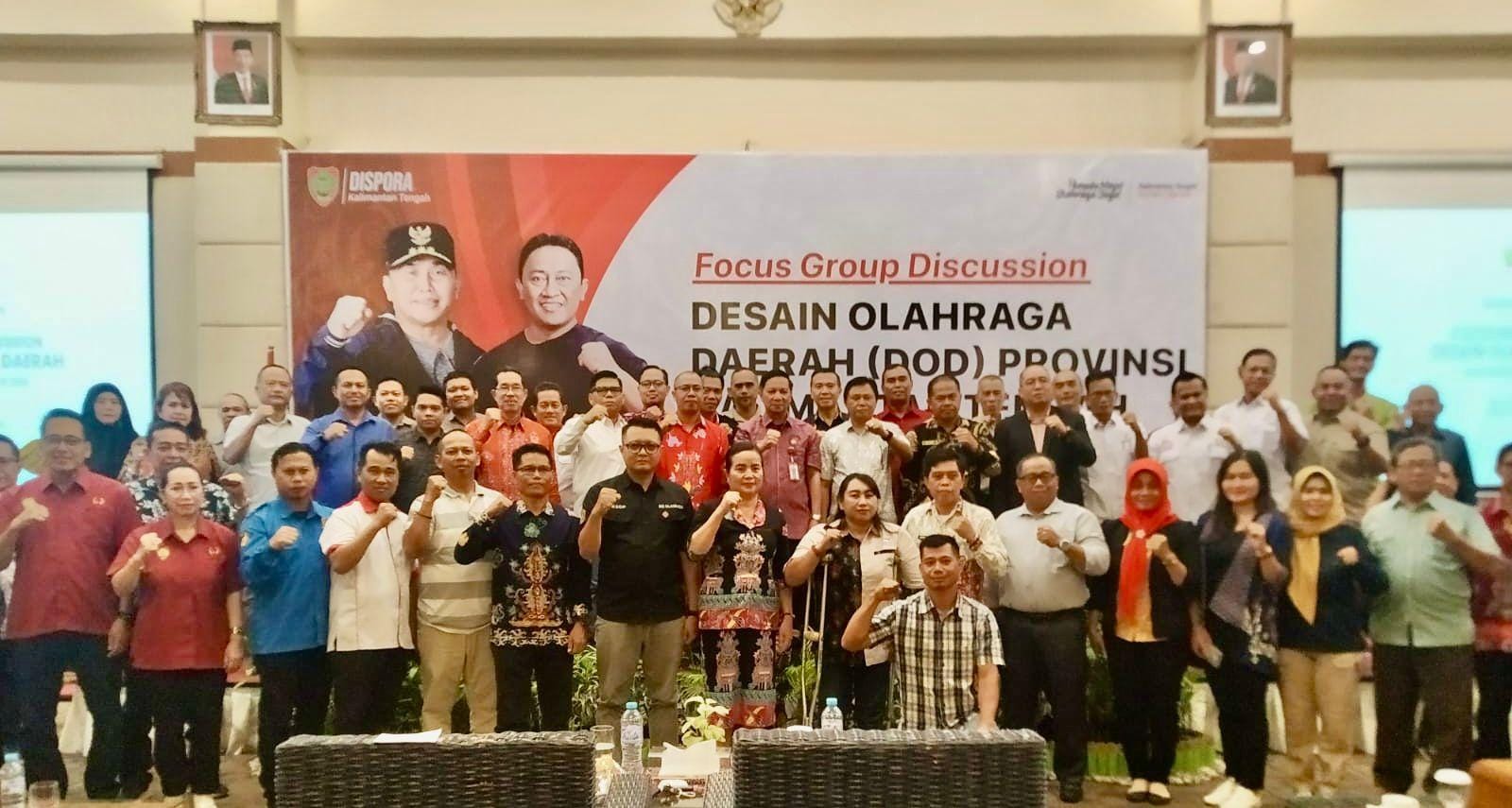 Pemprov Kalteng susun Desain Olahraga Daerah untuk kemajuan olahraga di wilayahnya