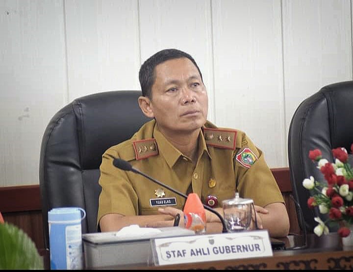 Staf Ahli Gubernur Kalteng Ikuti Rakor Pengendalian Inflasi 2024