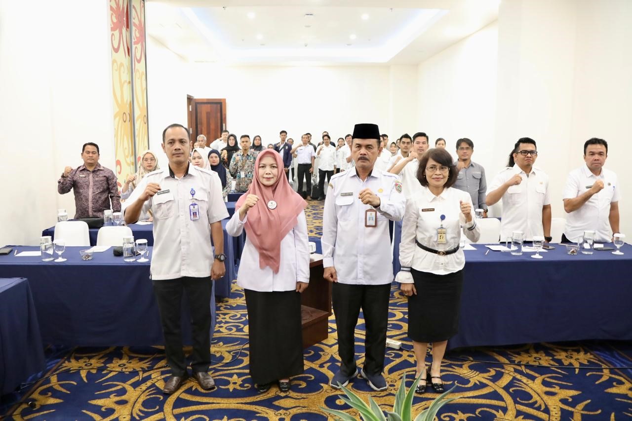 Asisten Perekonomian Kalimantan Tengah Resmikan Rakor Sinkronisasi Bidang Kawasan Permukiman
