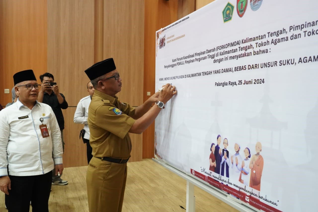 Kepala Badan Kesbangpol Kalteng Hadiri Silaturahmi Kebangsaan, Tekankan Peran FKUB dalam Menjaga Kerukunan Umat Beragama