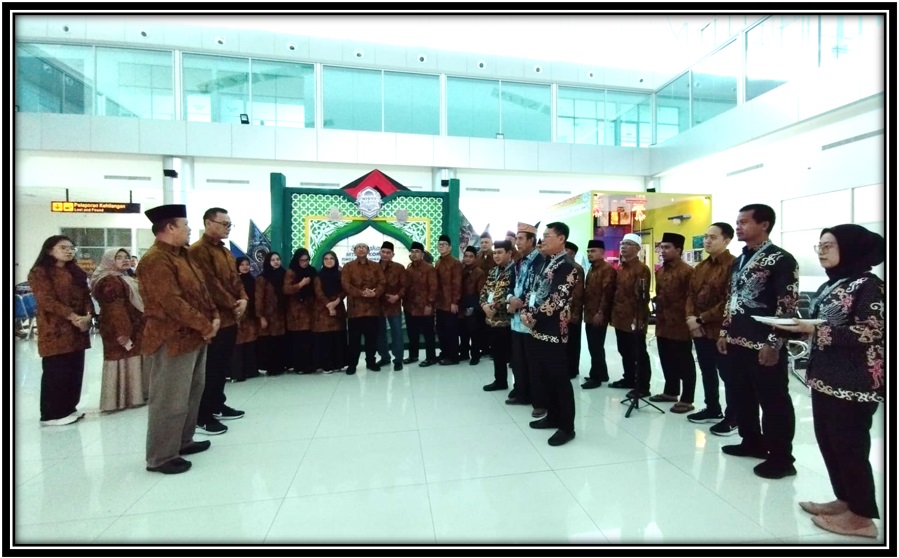 DPMPTSP Prov. Kalteng Sambut Kafilah Jabar Pada MTQ VII Korpri Tingkat Nasional Tahun 2024