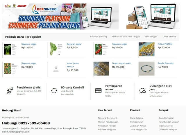 Gubernur Kalimantan Tengah Luncurkan Program BERSINERGI untuk Dorong Kreativitas Siswa