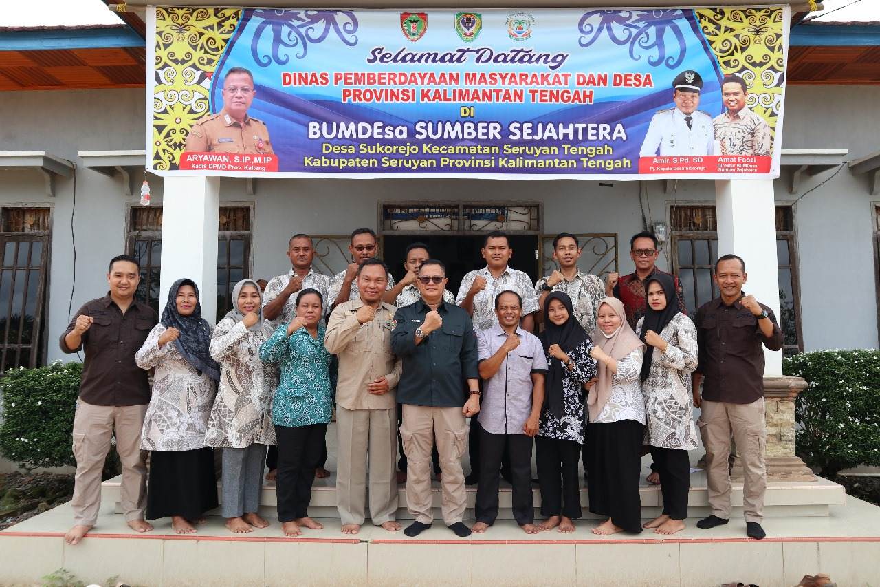Dinas PMD Provinsi Kalteng Dorong BUMDes Aktif Dukung Program Makan Bergizi Gratis