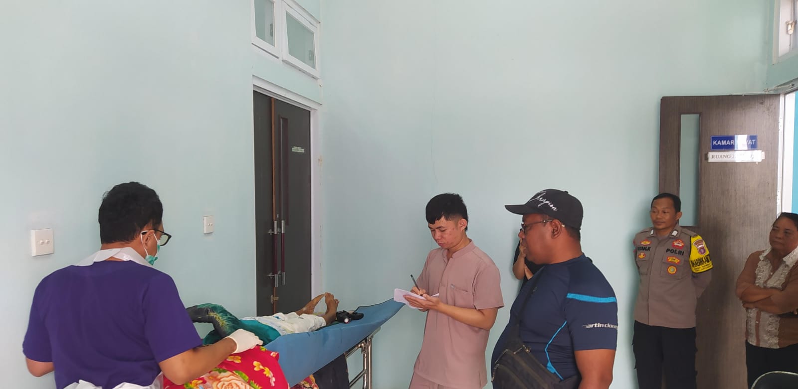 Seorang Warga di Katingan Tengah Ditemukan Meninggal Dunia di Depan Barak