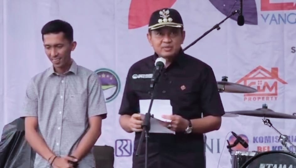 Pj Bupati Kobar Puji Plt Disdagperin Kalteng Rangga Lesmana