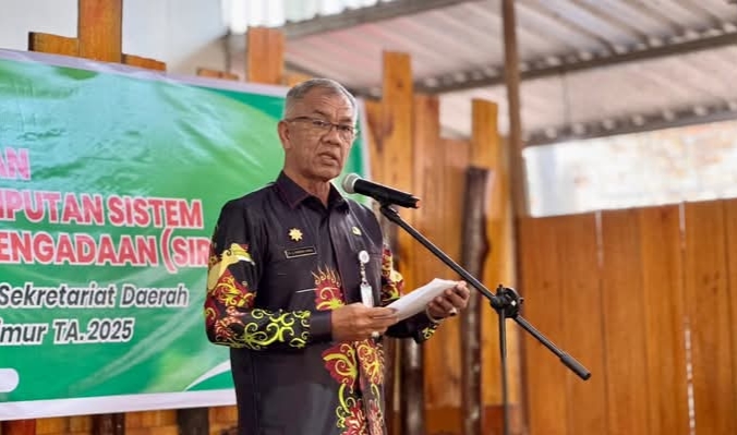 Sekda Kotim Ingatkan OPD Proses E- Kontrak 2024 Harus Diselesaikan