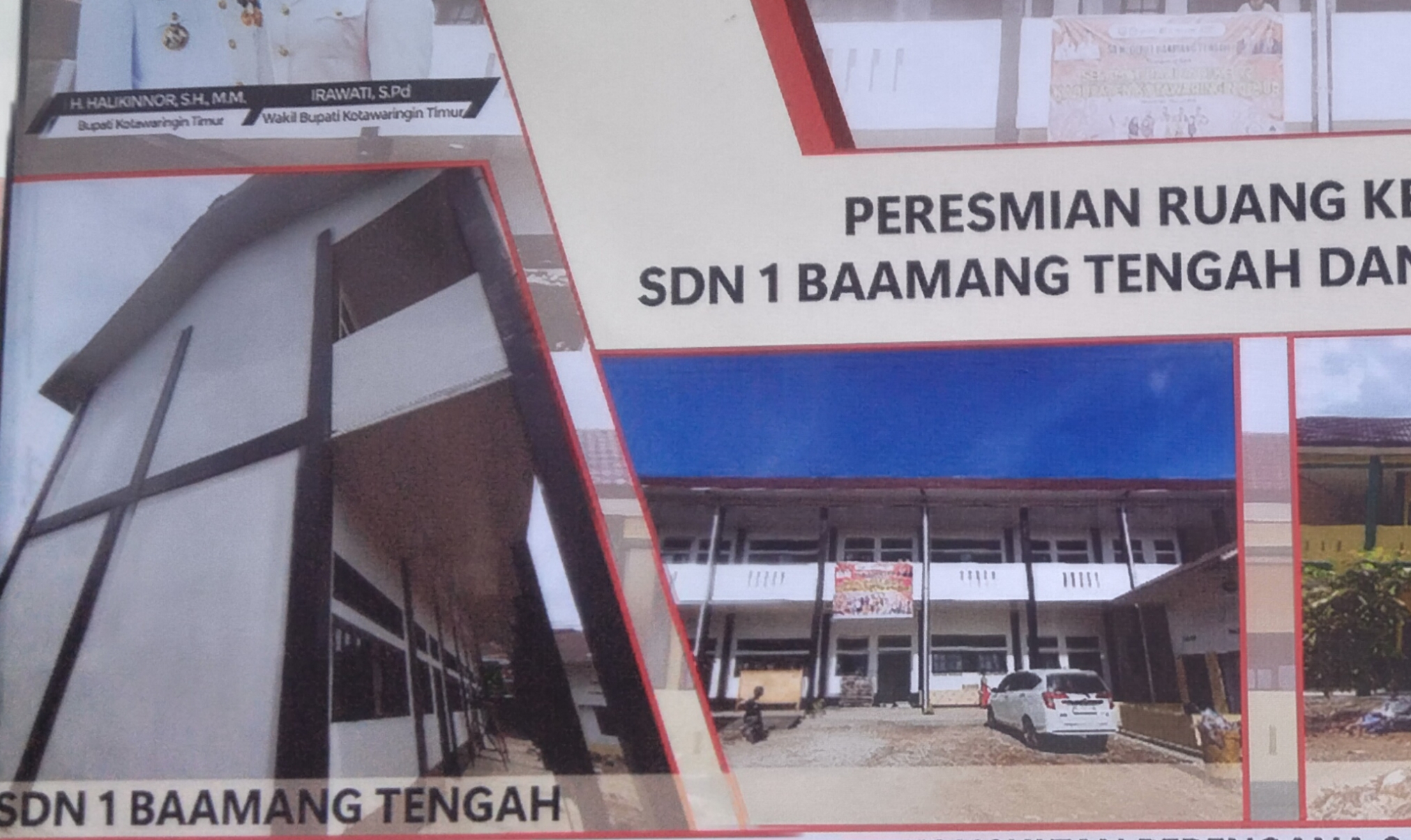 Gedung Baru SDN 1 Baamang Tengah Diharapkan Tingkatkan Semangat Belajar Siswa
