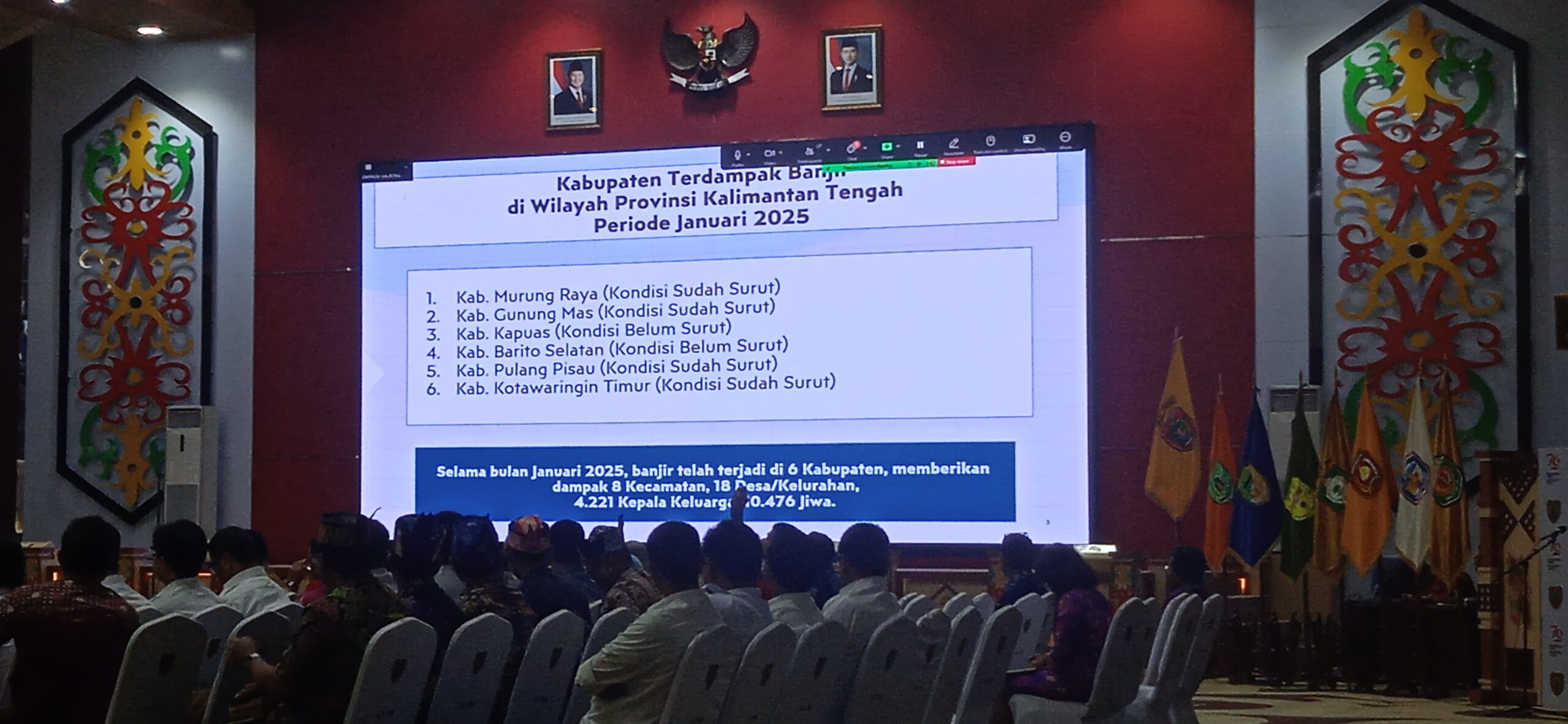 Gubernur Harapkan PJ Bupati Se-Kalteng Cepat Tangani Dampak Banjir Sebelum Ada Korban Jiwa