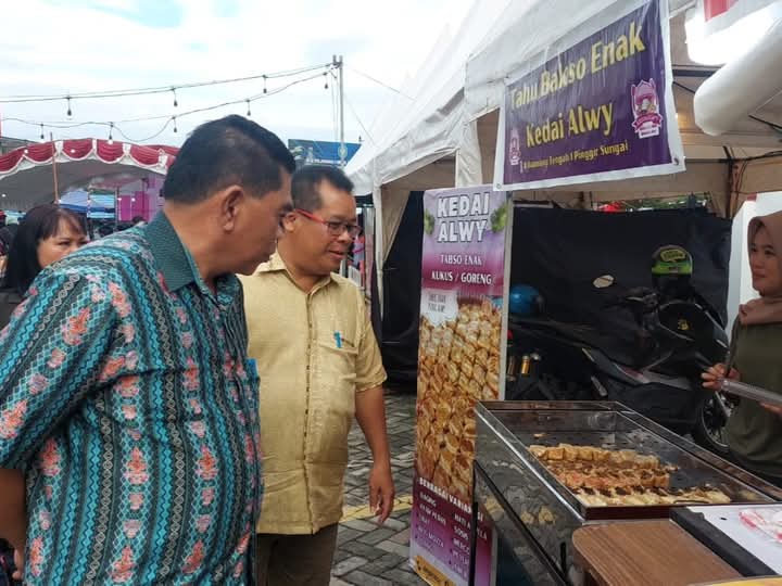 Puluhan Bazar UMKM Lokal Semarakkan HUT ke-2 MPP Habaring Hurung dan HUT ke-72 Kotim