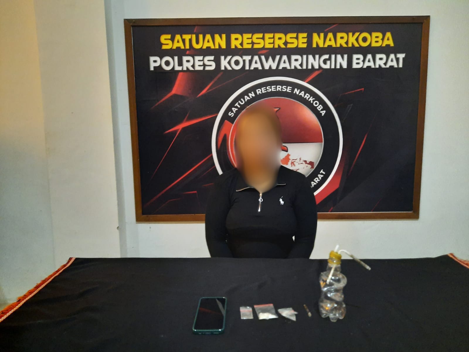 Perempuan Muda di Pangkalan Bun Ditangkap Polisi, Ditemukan Sabu di Kamarnya