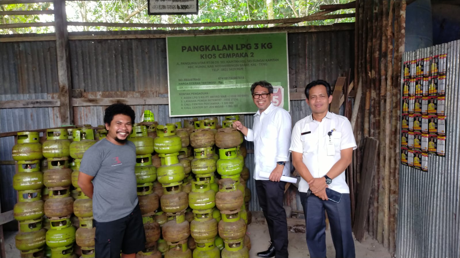 Jelang Ramadan, DisperindagkopUKM Kobar Pastikan Elpiji 3 Kg Aman dan Stabil
