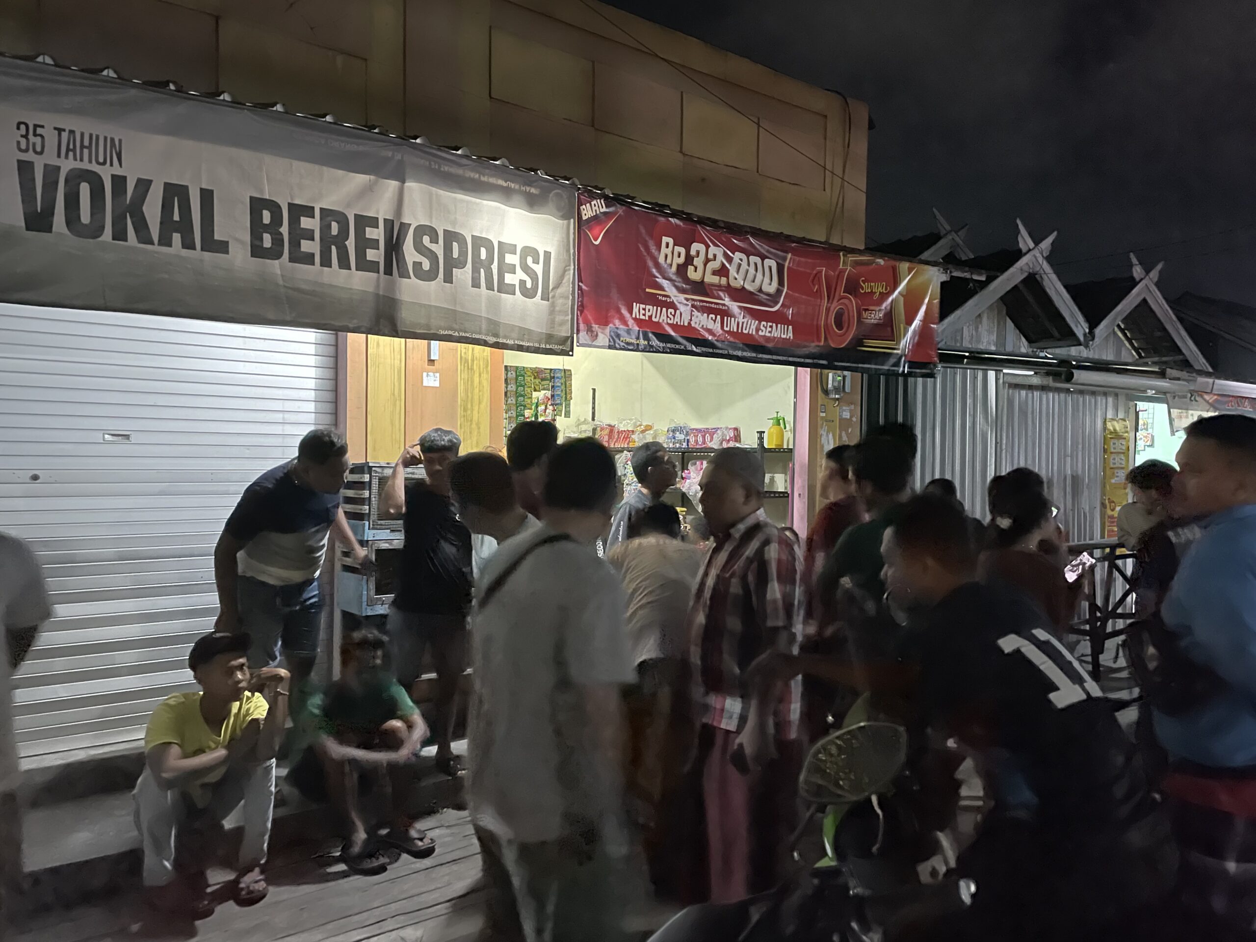 Seorang Pria Dipergoki Pemilik Warung usai Ingin Ambil Rokok