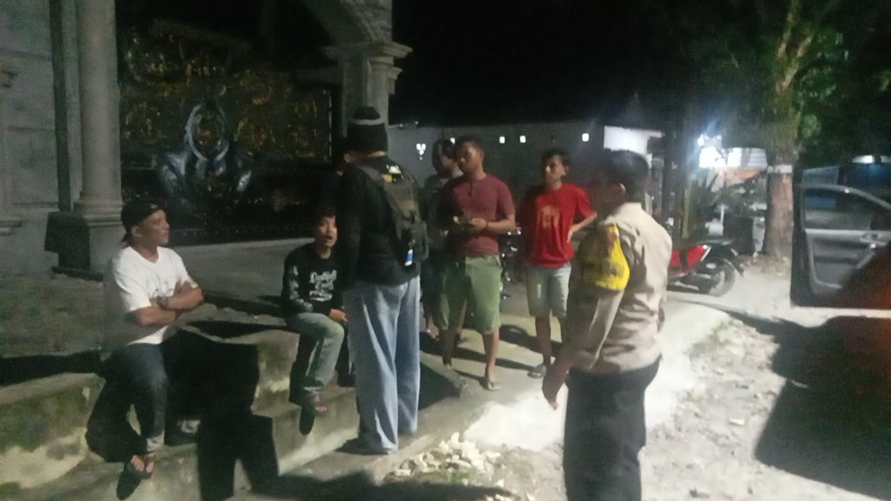 Aksi Cepat Bhabinkamtibmas, Remaja Pembawa Sajam Kabur Diteriaki Warga