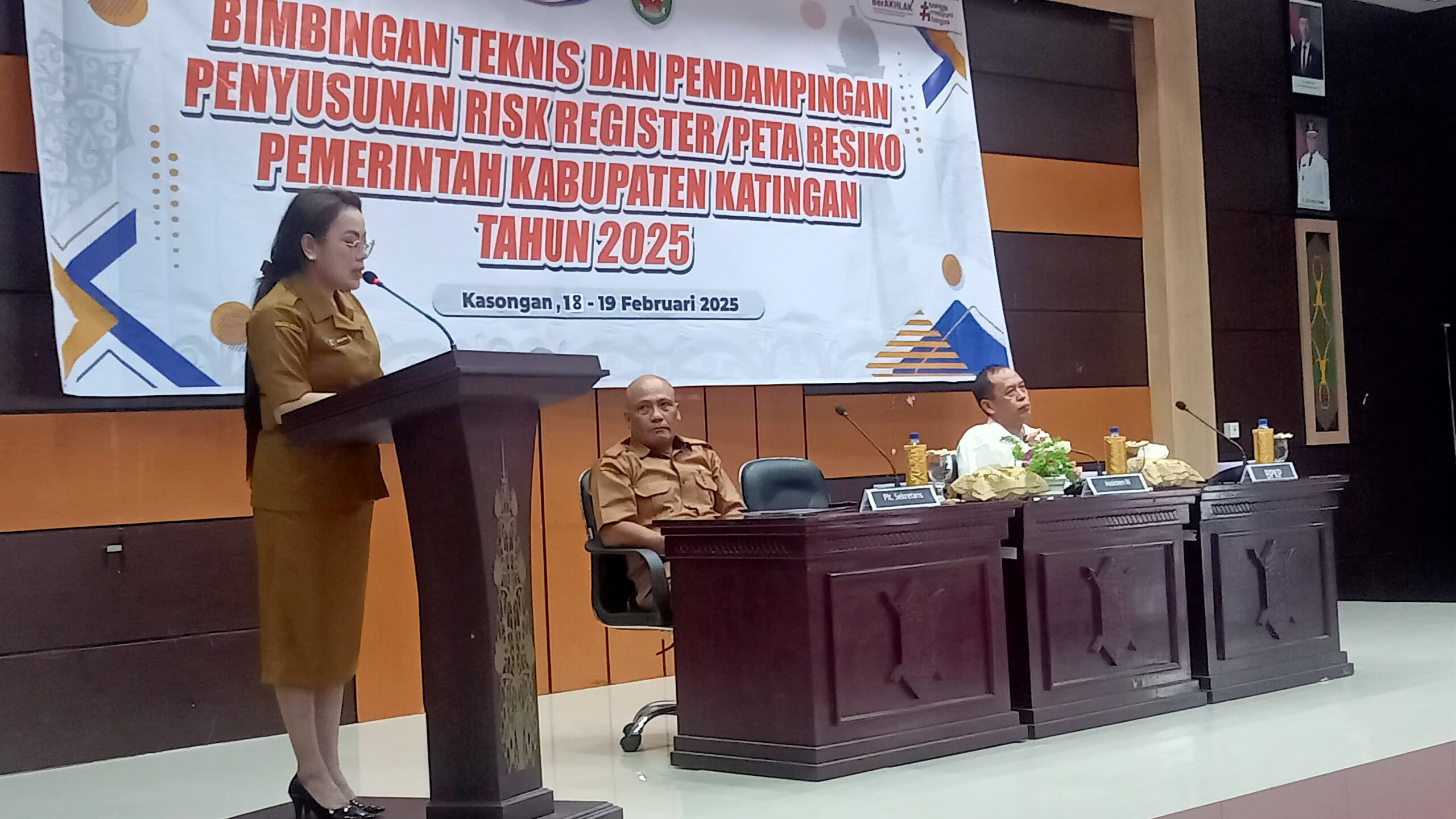 Pemkab Katingan Gelar Bimtek Penyusunan Peta Resiko, Susun Mitigasi yang Lebih Efektif