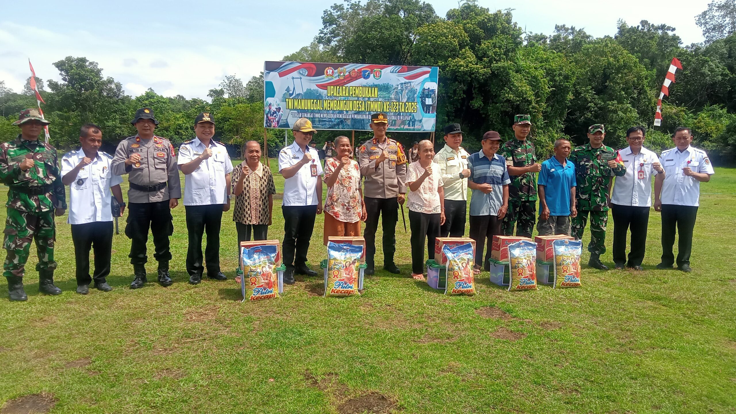 Resmi Dimulai, Berikut Target Pembangunan TMMD ke-123 di Katingan