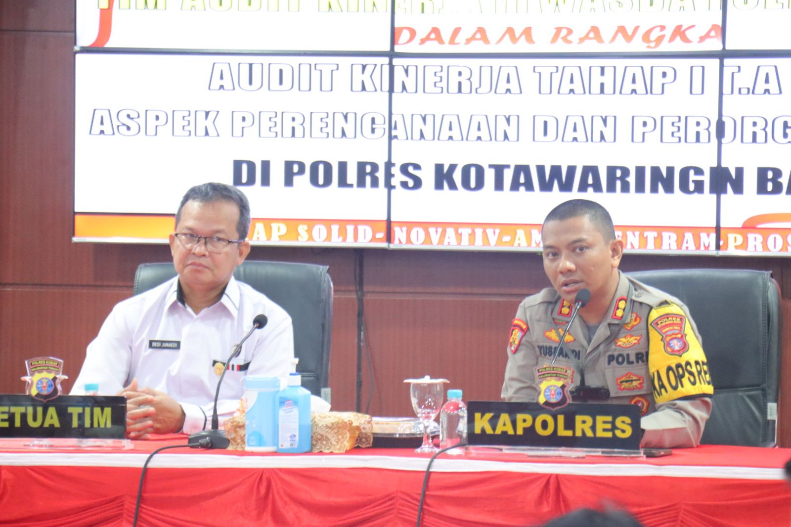 Polres Kobar Jalani Audit Kinerja: Langkah Transparan Demi Pelayanan Prima