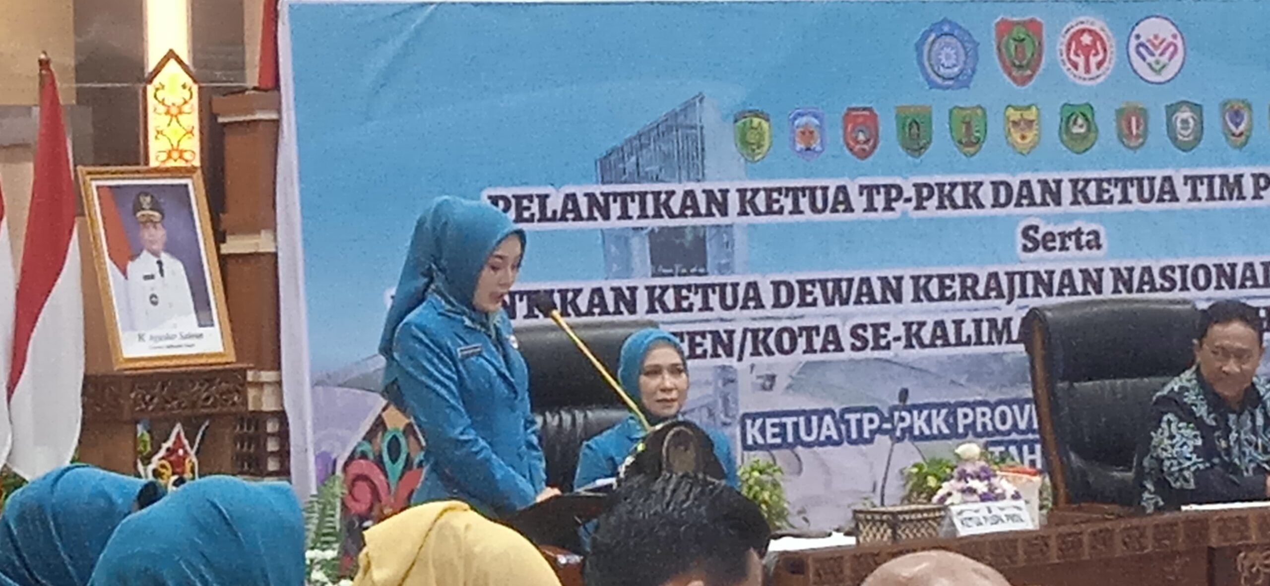 Aisyah Thisia Agustiar Sabran Lantik 12 Ketua TP-PKK Kabupaten se-Kalteng