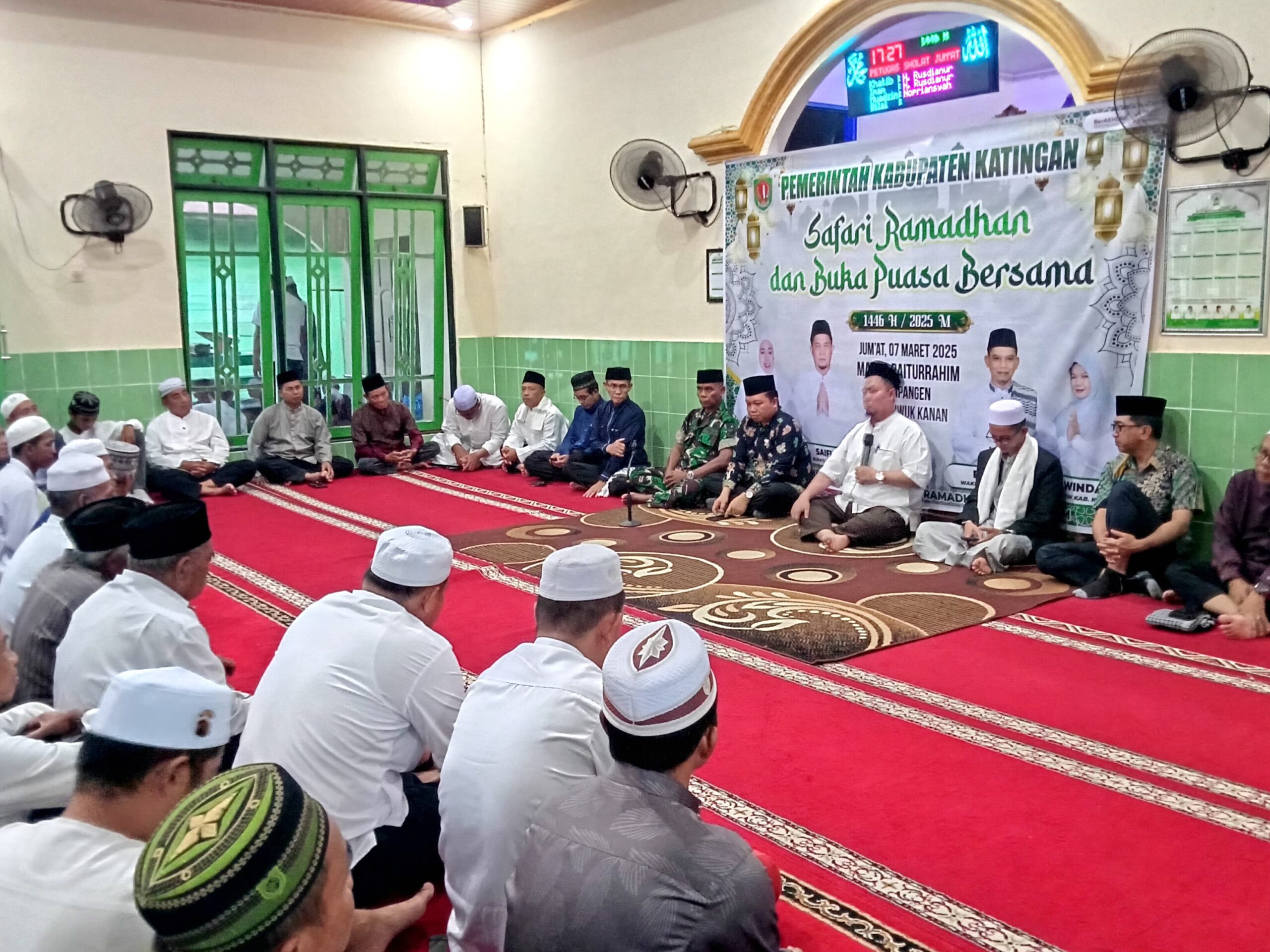 Bupati Katingan Gelar Safari Ramadan dan Buka Puasa Bersama di Desa Luwuk Kanan