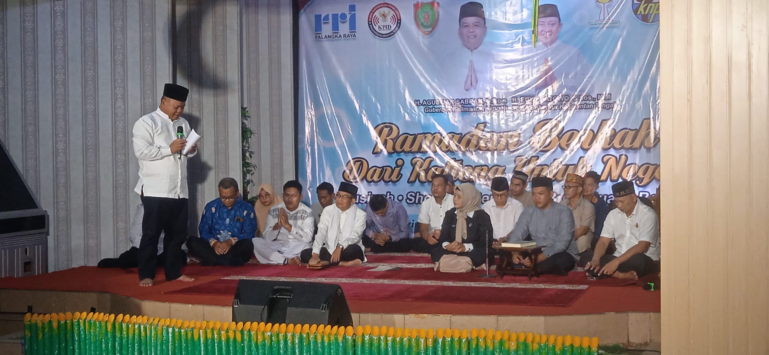 Bersatu di Bulan Suci, RRI Palangka Raya dan Pemuda Kalteng Gelar Buka Puasa