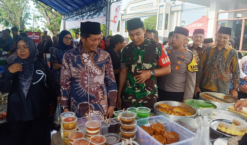 Dukungan UMKM, Pasar Ramadan Barito Utara Hadirkan Aneka Jajanan Khas
