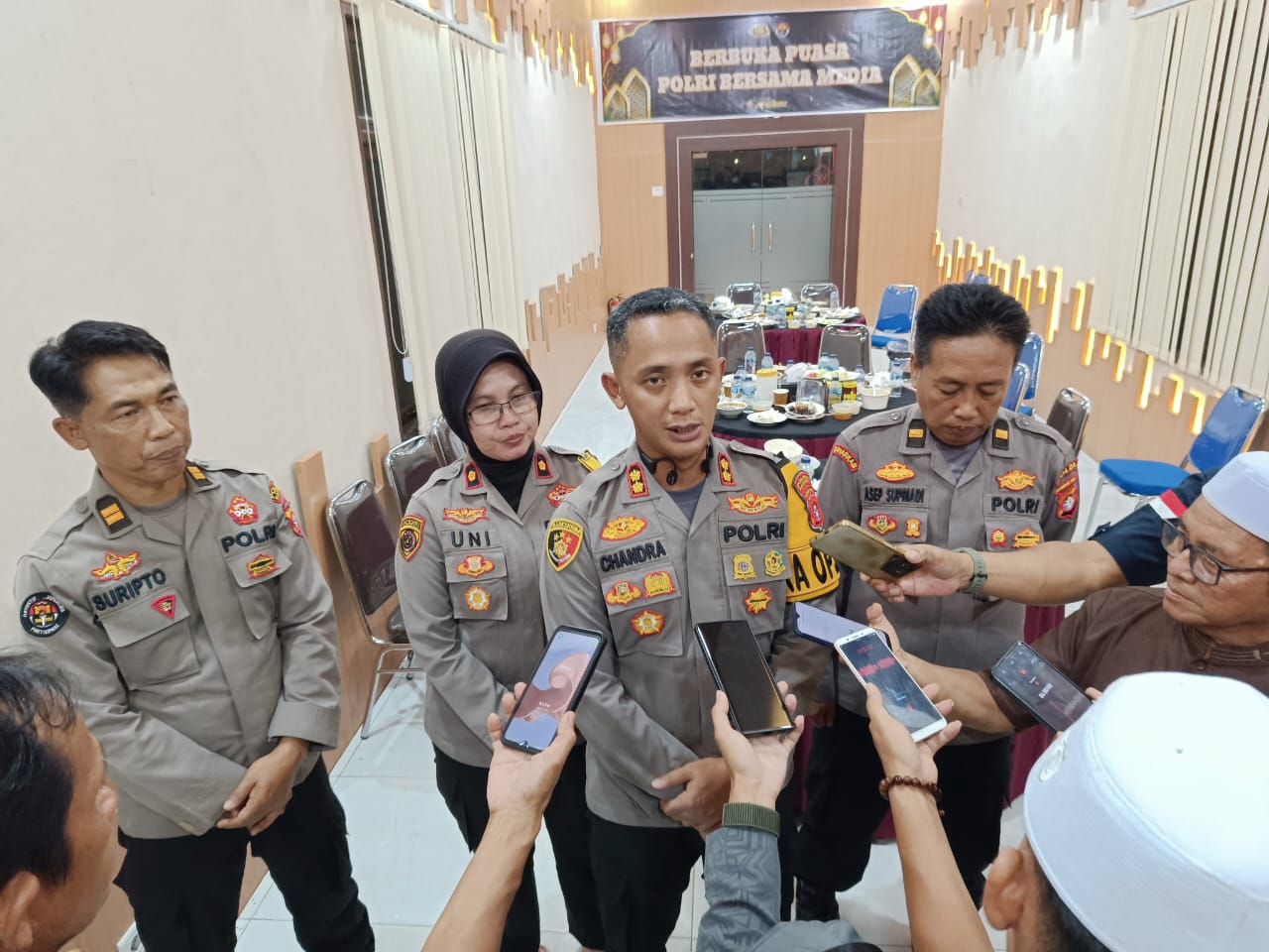 Buka Puasa Bersama, Polres Katingan dan Media Perkuat Sinergi