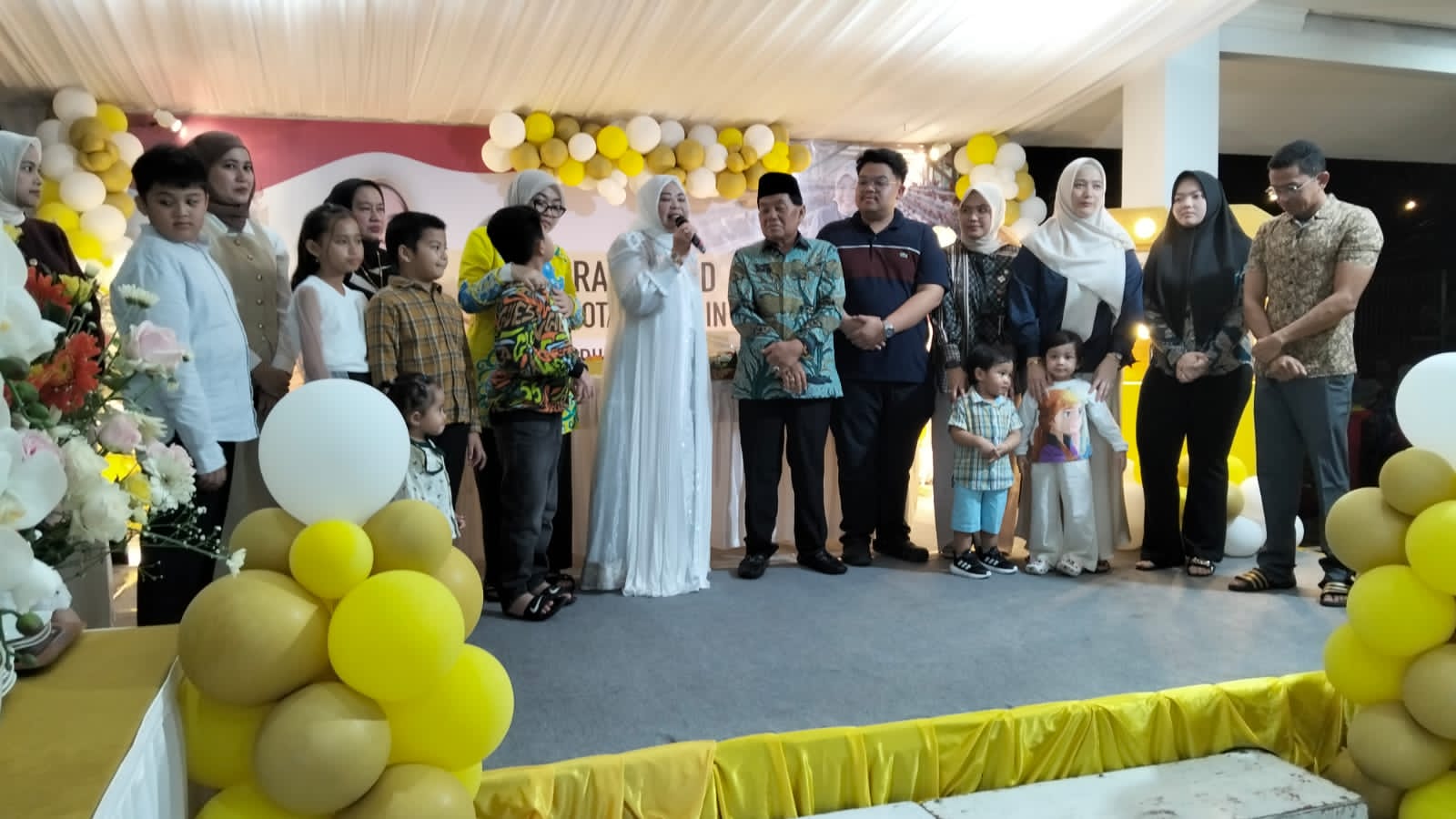 Meriah! Ultah ke-50 Bupati Kobar Hj Nurhidayah Dihadiri Pejabat dan Tokoh Masyarakat