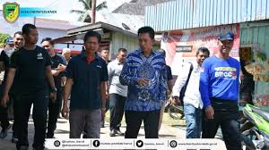 Pemkab Barito Utara Pastikan Proyek Jembatan Lemo-Lemo Seberang Berjalan Lancar