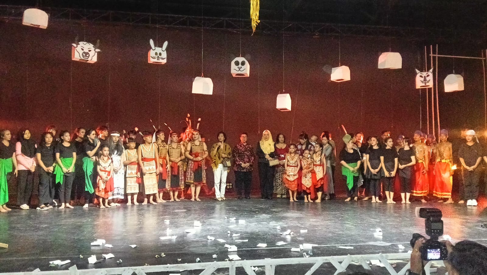 Sendratari “Rubui Manawang” Hidupkan Legenda Dayak dengan Sentuhan AI