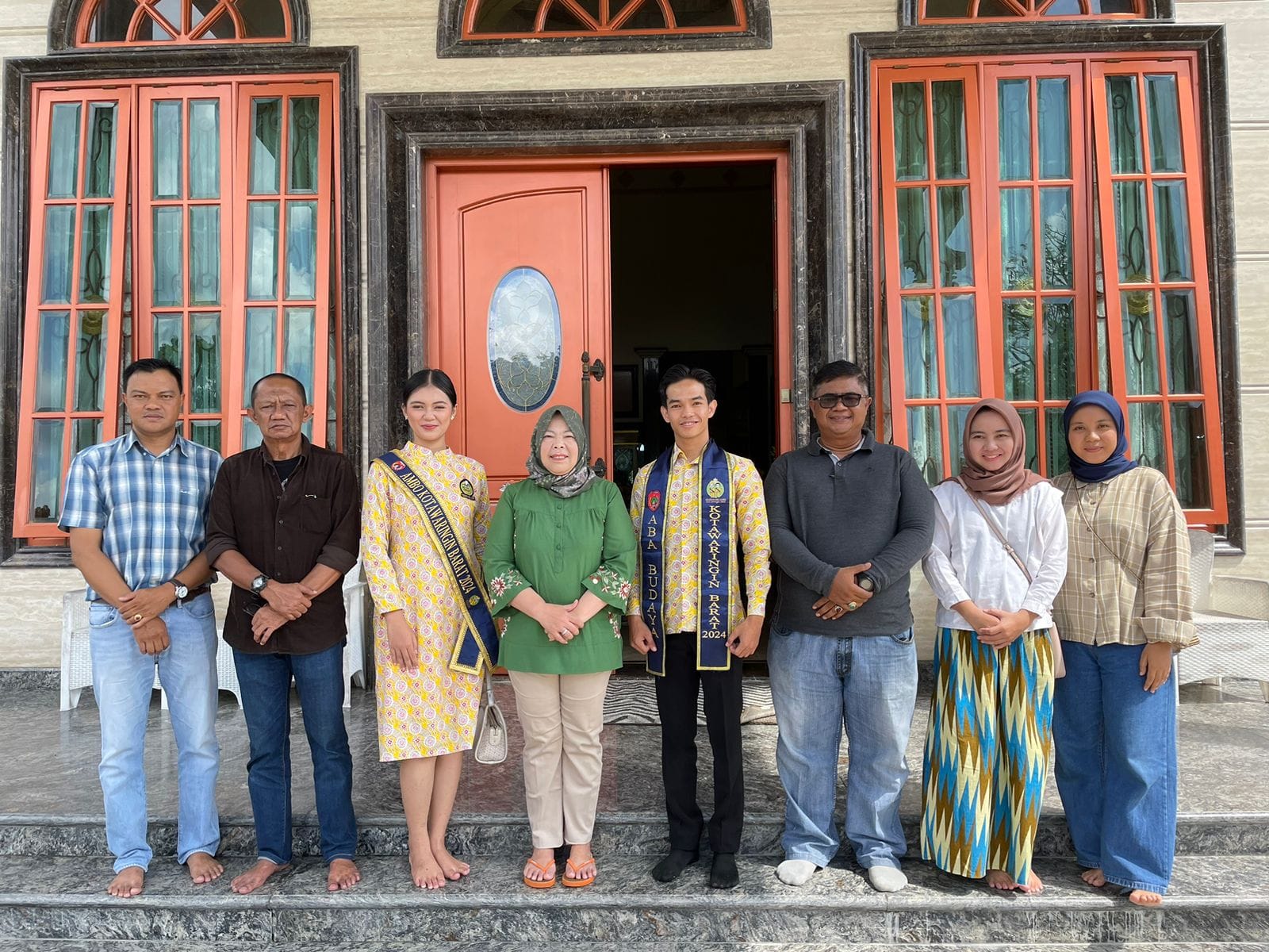 Bupati Lepas Aba dan Ambo Kobar, Harap Ukir Prestasi di Festival Pariwisata Kalteng