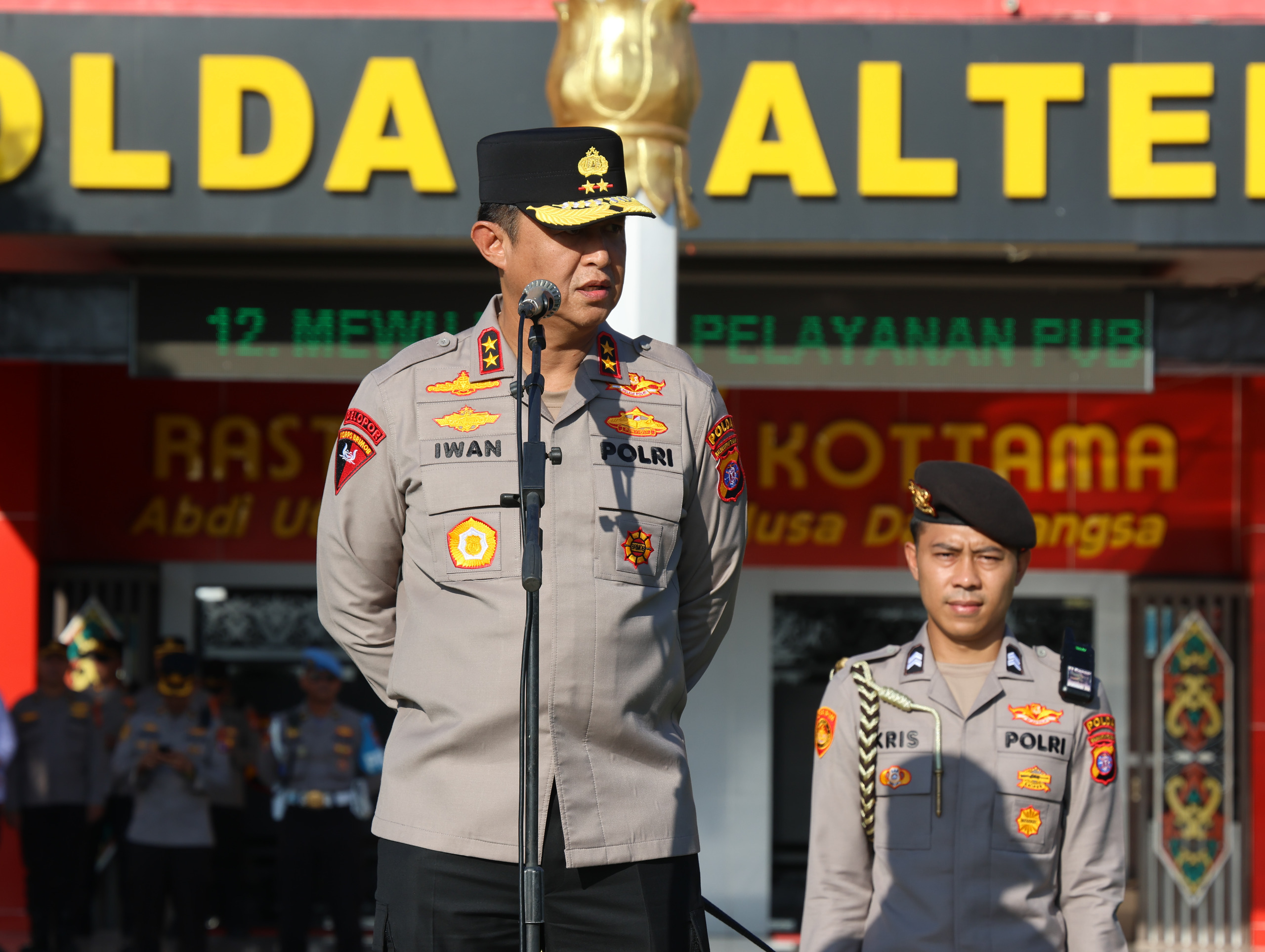 Kapolda Instruksikan Pengamanan Rangkaian HUT Kalteng Dijalankan dengan Baik